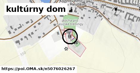 kultúrny dom