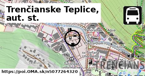 Trenčianske Teplice, aut. st.