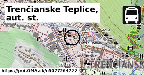 Trenčianske Teplice, aut. st.