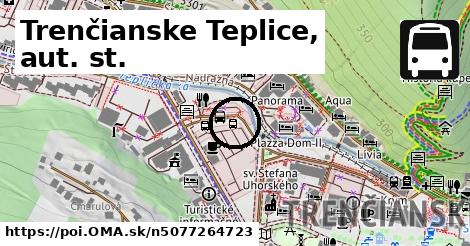 Trenčianske Teplice, aut. st.