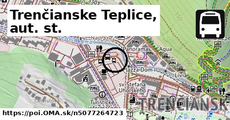 Trenčianske Teplice, aut. st.