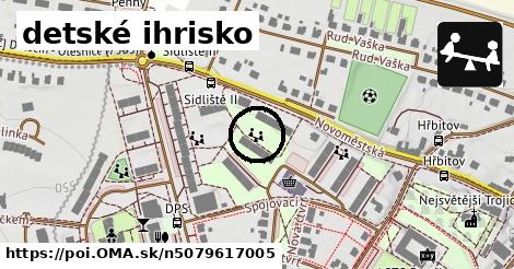 detské ihrisko