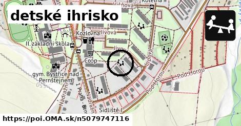 detské ihrisko