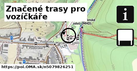 Značené trasy pro vozíčkáře