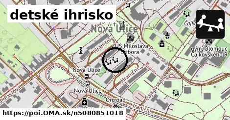 detské ihrisko