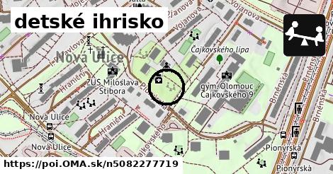 detské ihrisko