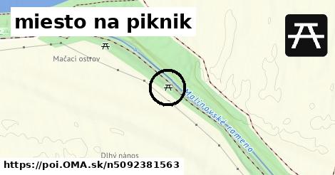 miesto na piknik