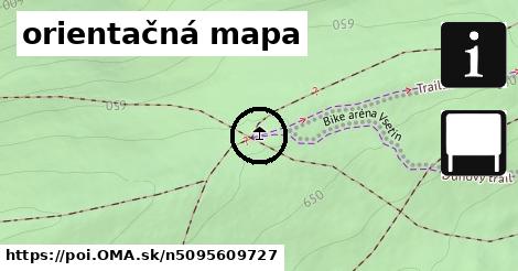 orientačná mapa