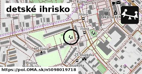 detské ihrisko