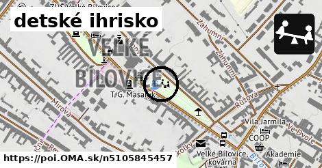 detské ihrisko