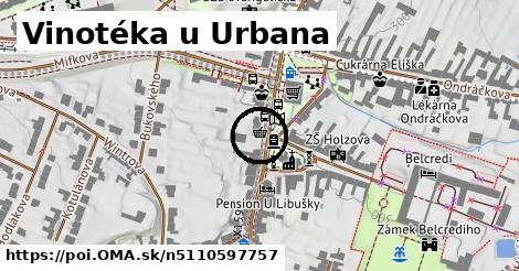 Vinotéka u Urbana