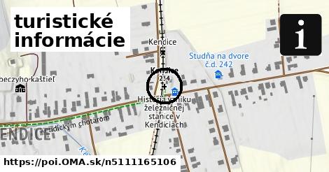 turistické informácie