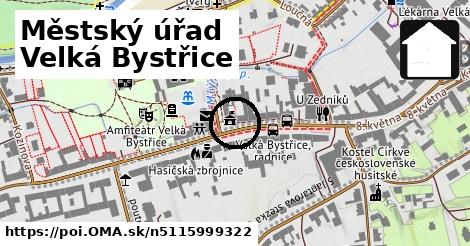 Městský úřad Velká Bystřice