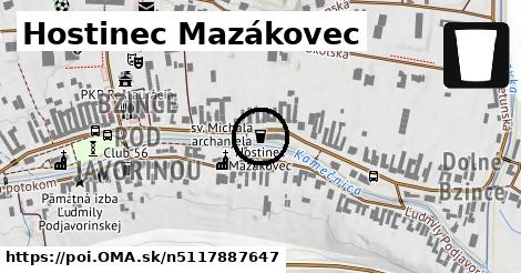 Hostinec Mazákovec