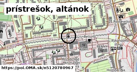 prístrešok, altánok