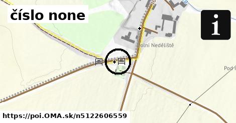 číslo none