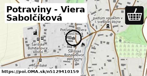 Potraviny - Viera Sabolčíková