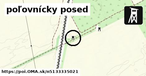 poľovnícky posed