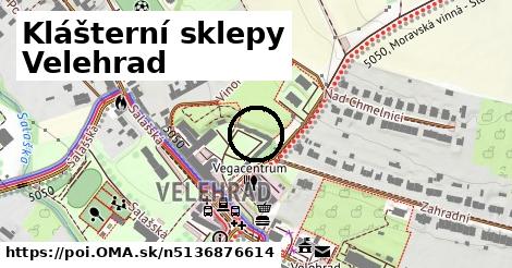 Klášterní sklepy Velehrad