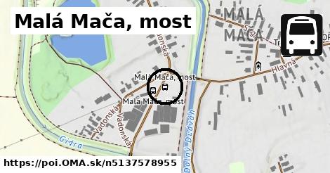 Malá Mača, most