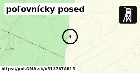 poľovnícky posed