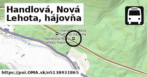 Handlová, Nová Lehota, hájovňa