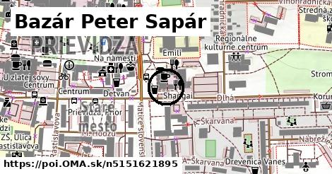 Bazár Peter Sapár