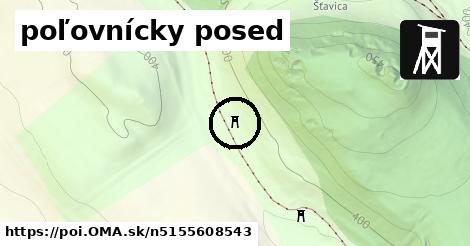 poľovnícky posed