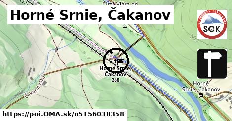 Horné Srnie, Čakanov