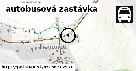 autobusová zastávka