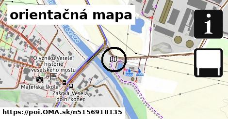 orientačná mapa