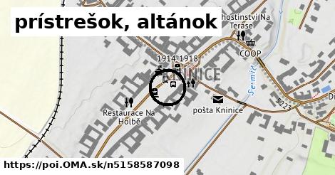 prístrešok, altánok