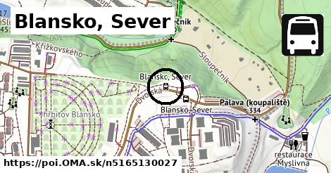 Blansko, Sever