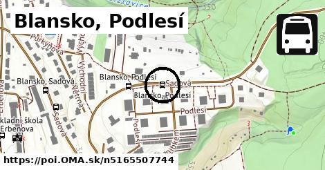 Blansko, Podlesí