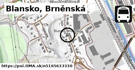 Blansko, Brněnská