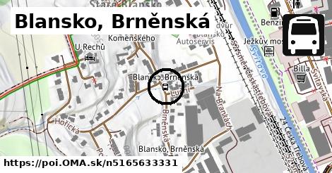 Blansko, Brněnská