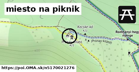 miesto na piknik