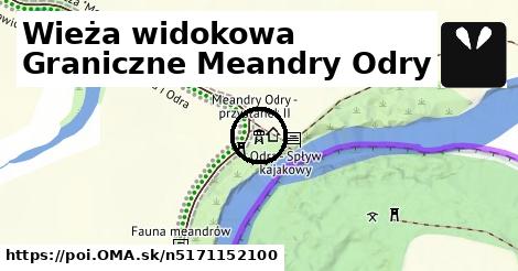 Wieża widokowa Graniczne Meandry Odry