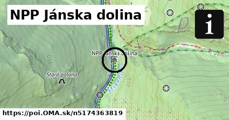 NPP Jánska dolina