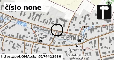 číslo none
