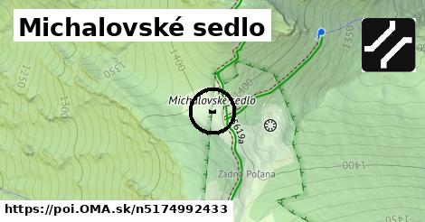 Michalovské sedlo