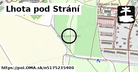 Lhota pod Strání