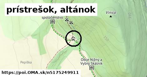 prístrešok, altánok