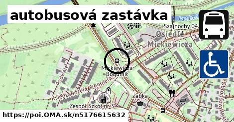 autobusová zastávka