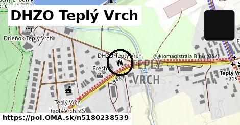 DHZO Teplý Vrch