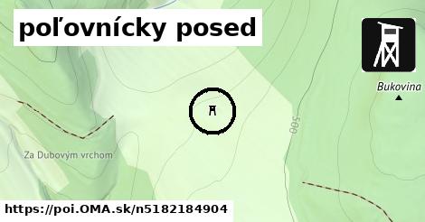 poľovnícky posed