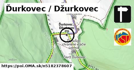 Čingov, Ďurkovec