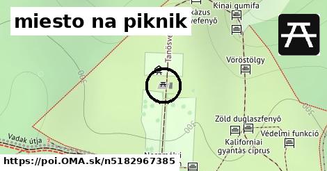 miesto na piknik