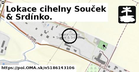 Lokace cihelny Souček & Srdínko.