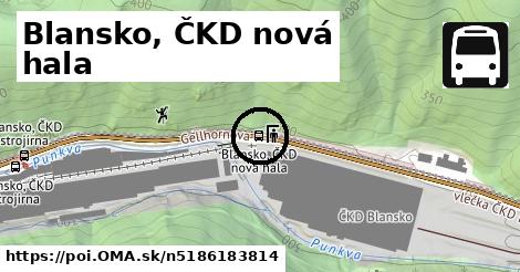 Blansko, ČKD nová hala